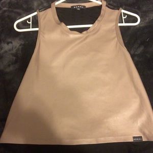 Dressy workout tank by Koral